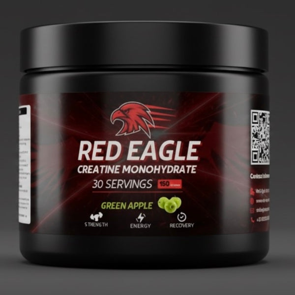 CREATINE MONOHYDRATE – GREEN APPLE 🍏 | 30 SERV , 150G